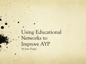 Networks to Improve AYP