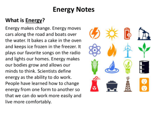Energy and Heat Transfer PPT