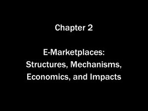 EC chapter 2 – e-marketplace