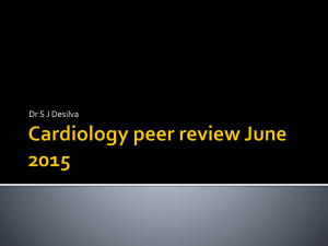 Cardiology peer review June 2015