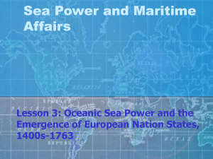 Oceanic Seapower and the Emergence of Europe