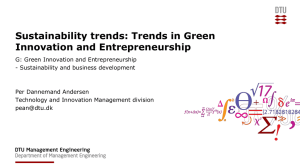 What do we know about Green Innovation and
