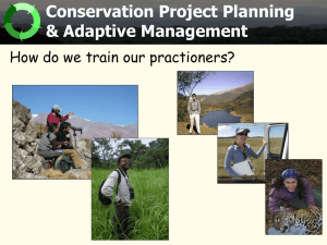 Building Conservation Landscapes