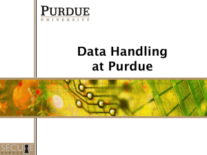 Data Handling - Purdue University