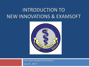New Innovations - Office of Medical Education