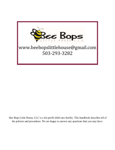 Bee Bop*s Little House, LLC - Bee Bop's Little House LLC
