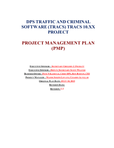 4.1.1.2 Project Management Plan