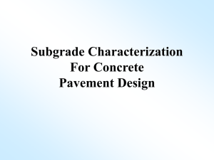 Common Subgrade Theories Used For Concrete Pavements