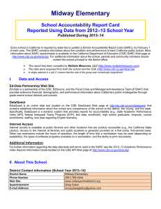 Click Here – SARC - Midway School District