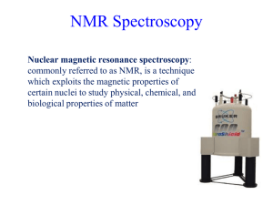 NMR-Lecture