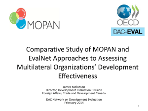 Comparative Study of MOPAN and EvalNet Approaches to