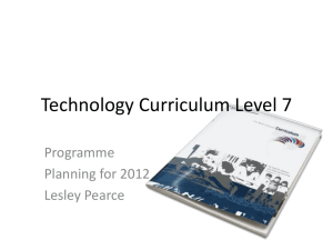 Tech Curriculum Level 7(1)