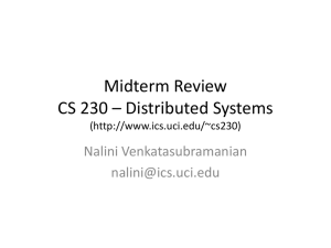 Midterm Review