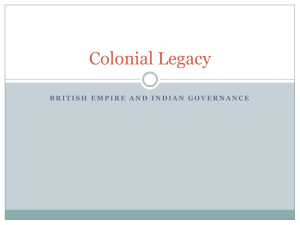 Colonial Legacy and the Making of Indian Democracy