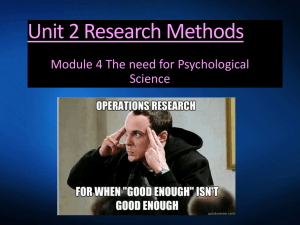 Ch. 2 Research Methods