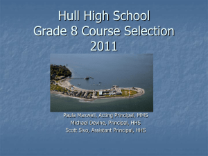 Hull High School Expectations for Student Learning