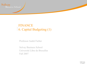 MBA Finance - de l'Université libre de Bruxelles