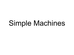 1. Simple Machine