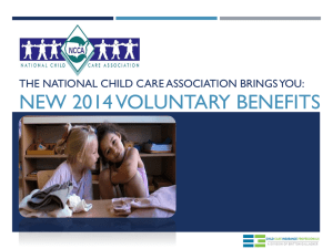 THE National Child Care Association brings you: