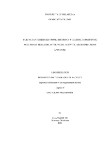 SURFACTANTS DERIVED FROM 2-HYDROXY-4