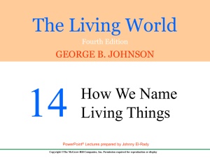 The Living World - Chapter 14 - McGraw Hill Higher Education