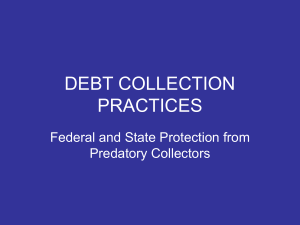 Fair Debt Collection Practices Act