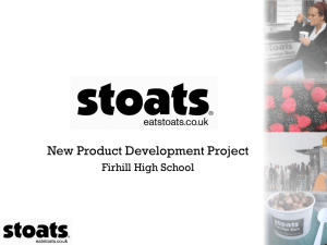 Industry resource: Stoats' project launch presentation