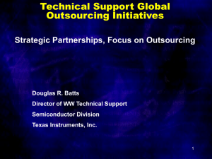 Product Information Centers WW Technical Support Model Wipro