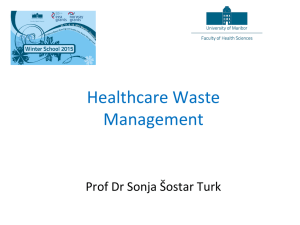 Healthcare Waste Management PP