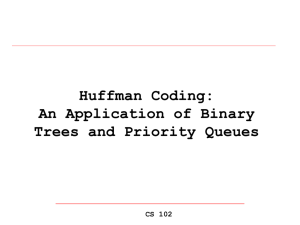 Introduction to Huffman Coding