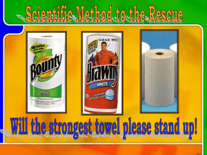 Paper Towel Lab - Science