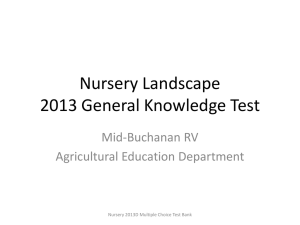 2013-Nursery-General-Knowledge-Test - Mid