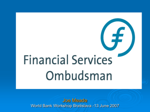 Financial Services Ombudsman