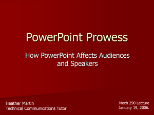 PowerPoint Prowess