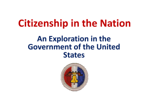 Citizenship in the Nation