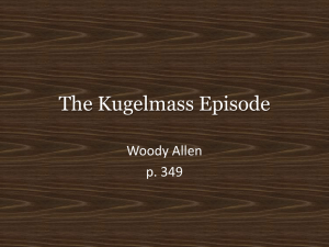 The Kugelmass Episode
