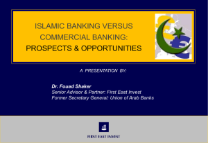 Theory & practice of Islamic financial intermediation Investing