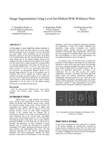 vertebrae segmentation - Academic Science,International Journal of