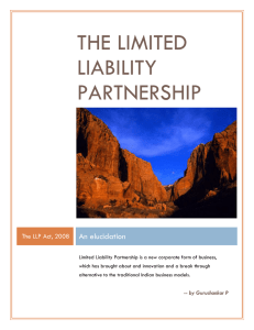 Limited Liability Partnership