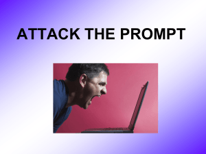 Attack the Prompt