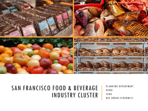 San Francisco Food & Beverage Cluster Presentation