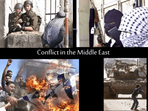 History of Israel & the Middle East