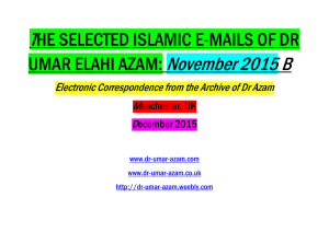 File - The Dr Umar Azam Website