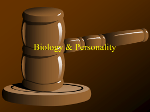 Biology & Personality