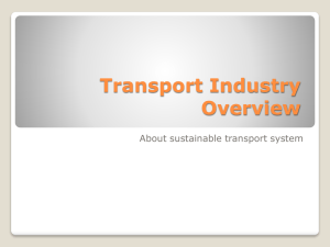 Transport Industry Overview