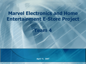 Marvel Electronics and Home Entertainment E