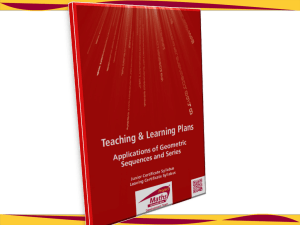 Interactive teaching and learning plan on