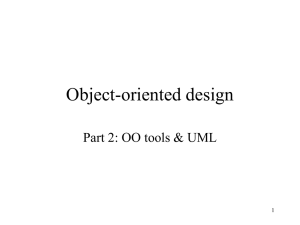 OO Design Tools & UML