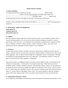 Contract Simple Template