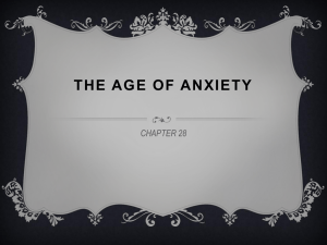 The Age of Anxiety - Edmonds School District